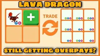 20 OFFERS FOR *NEW* LAVA DRAGON!! LOSING VALUE NOW??🤔🤔 Adopt me Halloween Update!!😍😍