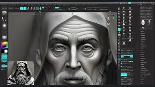 Zbrush time lapse / character sculpting for 3D printing and CNC milling