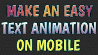 How to make animation text in Kinemaster | How to create text animation in Kinemaster | KK Bravo