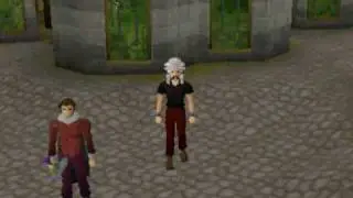Runescape Short - Powdered Wig!