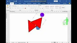 Membuat logo Picasa dengan microsoft word