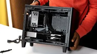 All Black Mini-ITX PC build under $1,300