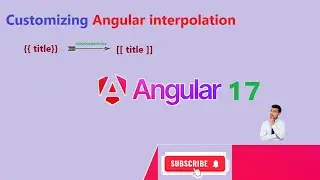 Customizing Angular interpolation in Angular v17