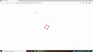 loading animation | html css Javascript using website create in loading animation