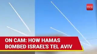 Hamas Releases Dramatic Footage Of Tel Aviv Attack With M-90 Long-Range Missiles | Watch