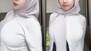 Asupan Tik tok Hijab Cantik Gunung Gede kenyal geter mentul mentul 💫 #hijabstyle #tiktokchallenge