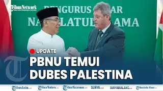 🔴 PBNU TEMUI DUBES PALESTINA, Yahya Cholil Staquf Sepakat Kekejian Israel Harus Dihentikan