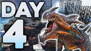 Perfecting the Ragnarok Spiral Base and Fighting The Entire Server! - ARK PvP