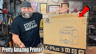 The Qidi X Plus 3 3D FDM Printer | This a Pretty Amazing Printer | Unboxing and Review