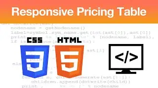 How do make a pricing table responsive using HTML & CSS pricing table templates