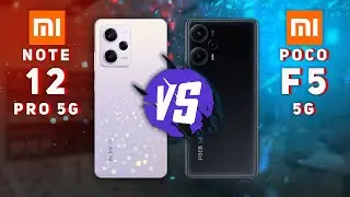 Redmi Note 12 Pro vs Poco F5 @PrSpecs