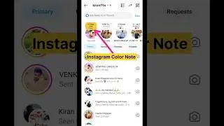 Instagram Color Note Kaise Lagaye | Instagram Note Background Color Kaise Change Kare 