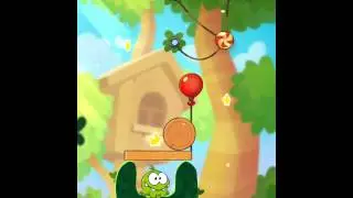 Cut the Rope! Уровень 7 8 9 10 11! Серия 2! Порежь веревку