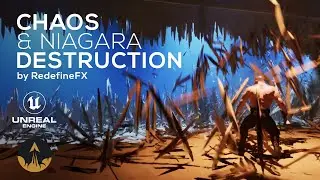 Chaos & Niagara Destruction: A Beginner Real-Time VFX Course in Unreal Engine 5.4 by RedefineFX