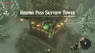 Zelda Tears of the Kingdom Playthrough - Rospro Pass Skyview Tower - Hebra Mountains