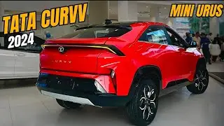 New 2024 😍 tata curvv diesal full detail review first coupe suv in India Desi Lambo🔥