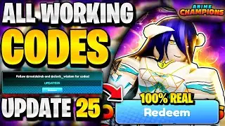 🔥*NEW* All Working UPDATE 25 CODES For Anime Champions Simulator! Anime Champions Simulator Codes