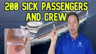 200 PASSENGERS SICK ON CRUISE, FBI BOARD CARNIVAL, CRUISE NEWS