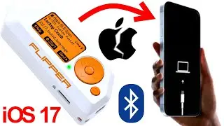 Flipper Zero Apple iPhone iOS 17 CRASH! “Lockup Crash