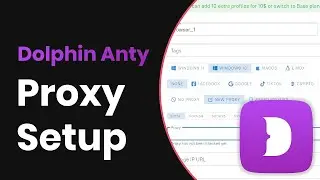 How to Use Dolphin Anty With Proxy Servers | Proxy Integration Tutorial