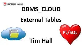 DBMS_CLOUD : External Tables