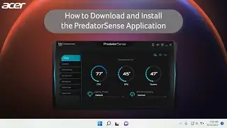 How to Install PredatorSense