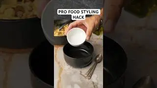 PRO FOOD STYLING HACK for your food photos #foodstyling