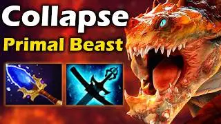 Коллапс на Новом Праймал Бисте против Яторо - Collapse Primal Beast 7.36 ДОТА 2