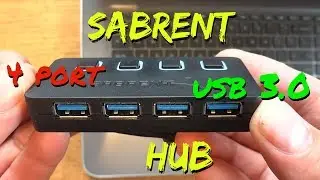 Sabrent 4 Port USB 3 0 Hub