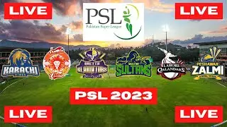 🔴PSL Live Match Today | Pakistan Super League 2023 | PSL 2023 Live Cricket Match Today