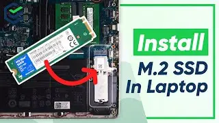 [2023] How to Install M.2 SSD in Dell Laptop | How to Disassemble Dell Laptop to Replace M.2 Drive