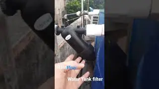 Rainflow tank filter input / output explained !!  #rainflow #review #watertank #tankfilter