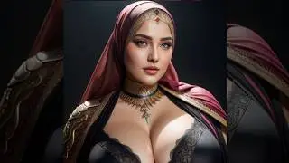 Hijab Styles for Arabian Plus Size Curvy Women