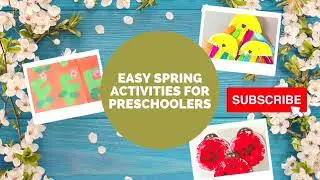 SPRING ACTIVITIES FOR KIDS | EASY DIY SPRING ART PROJECTS