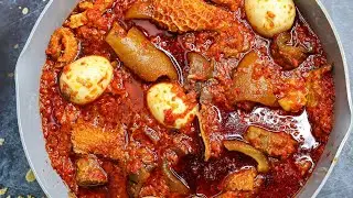 How to make Easy and Detailed Ofada Stew Recipe. FAILPROOF Recipe