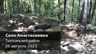 Дольмены у села Анастасиевка Туапсинского района