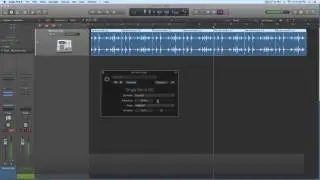 LOGIC X Single Band EQ Filter Sweep Automation