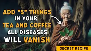 Add 5 INGREDIENTS In Your TEA & COFFEE | All DISEASES Will Be FINISHED | Buddhism | Zen Stories