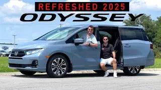 2025 Honda Odyssey Elite -- Refreshed with NEW Tech & More! (But BETTER Than Sienna?)