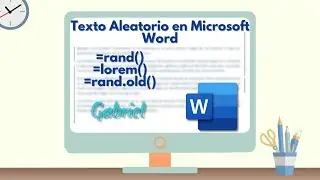 Texto Aleatorio en Microsoft Word