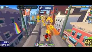 Subway Surfers Gameplay Day # 185 with New Character RTX 3090ti Ultra High Settings 4K60FPS