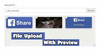 file upload with preview using javascript || Coding Juice