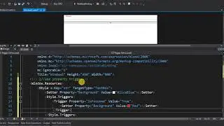 Property Triggers wpf - xamarin