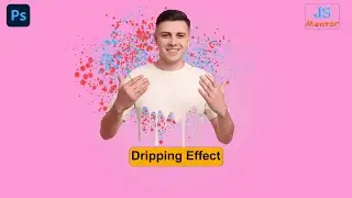 Dripping Effect in Photoshop | Splatter Effect Tutorial | Photoshop Editing 2024