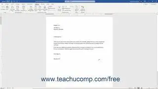 Word 2019 and 365 Tutorial The Merge Sequence # Mail Merge Rule Microsoft Training