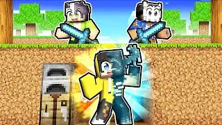 Minecraft MANHUNT ama MUTANT YARATIKLARA DÖNÜŞEBİLİYORUM!