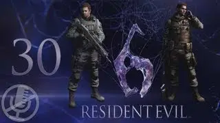 Resident Evil 6 Крис прохождение на кошмаре #30 — Переулок