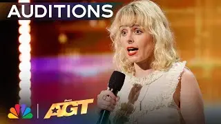 Erica Rhodes is Sofia Vergara's FAVORITE Comedian EVER on AGT! | Auditions | AGT 2024