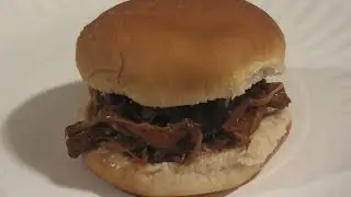 Pulled Chicken BBQ Sandwich Recipe in a Crock Pot