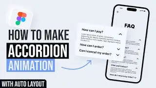 Accordion Animation | Figma Interactive Components